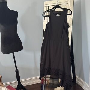 Nanette Lepore Black High Low Dress